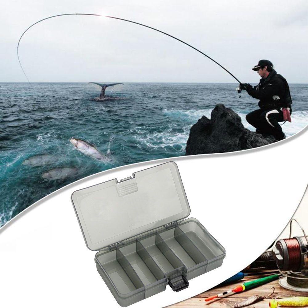 Kotak Pancing Agustina 5kisi/10kisi Portable Fishing Tackle Box Lure Umpan Aksesoris Pancing Lure Box Umpan Case