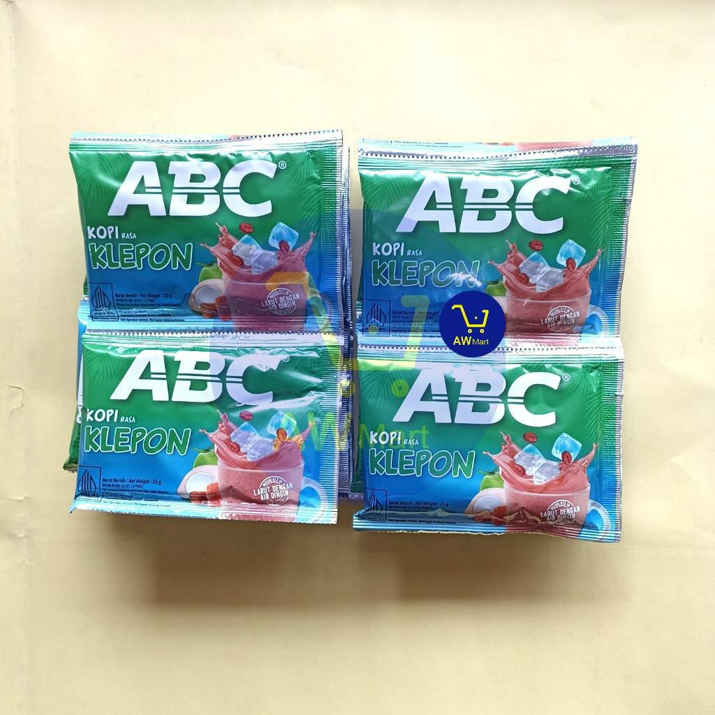 ABC KOPI RASA KLEPON RENCENG ISI ( 10 SACHET X 25 GRAM ) - KOPI ABC RENCENG RASA KLEPON ISI 10 SACHET X 25 GRAM