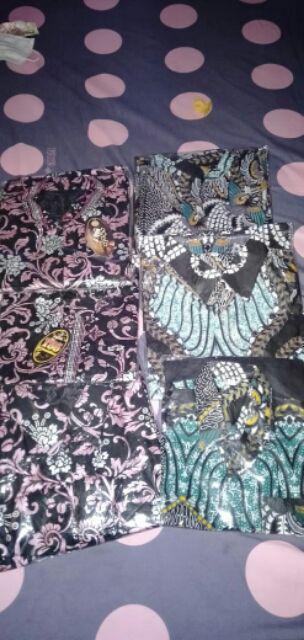 Batik Couple Keluarga Ayah Ibu + Anak Cewek Model Gamis Warna Pink Murah/batik Family Murah