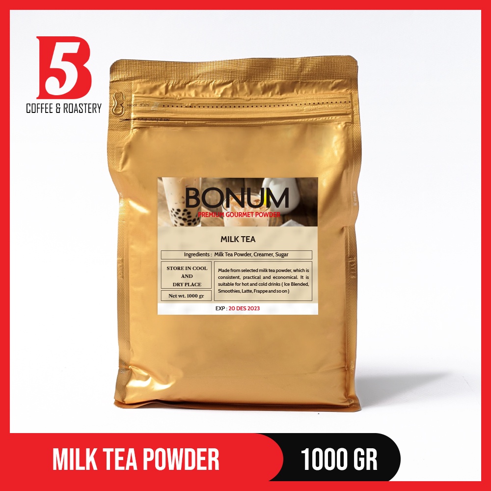 

Bubuk Minuman | Rasa Milk Tea 1kg | Powder Drink | Merk Bonum