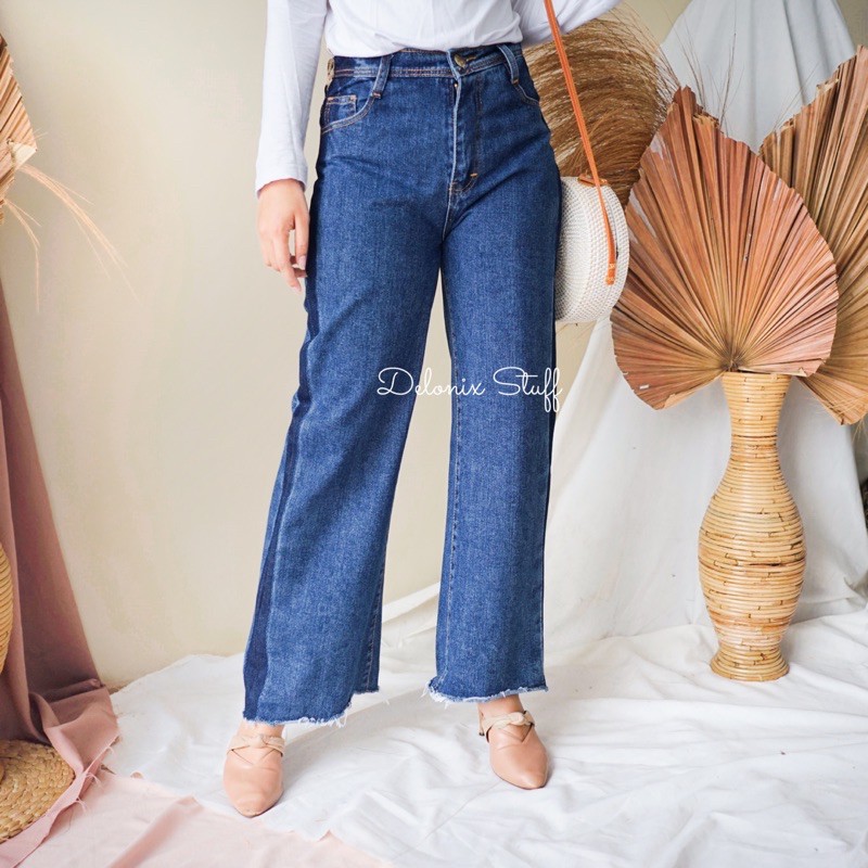 DELONIX | Side list kulot jeans