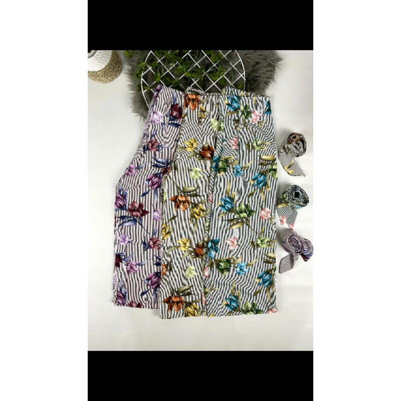 Celana Kulot Wanita Import Bangkok BKK SBD 1652