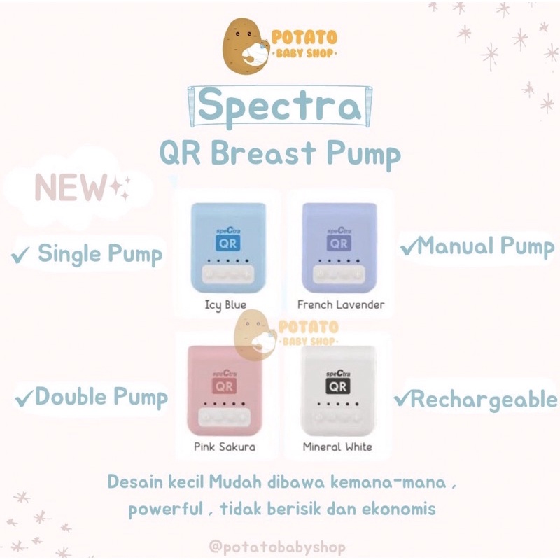 Spectra QR Electric Breastpump - Pompa Asi Elektrik