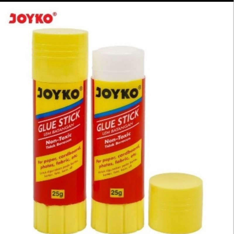 

GLUE STICK MERK JOYKO 8GR LEM KERTAS/LEM PUTAR/LEM STIK
