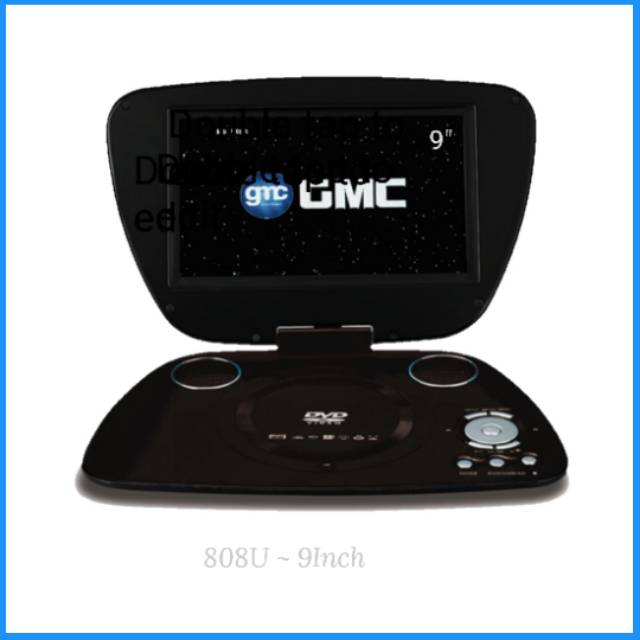 DVD TV PORTABLE GMC 808U 9 INCH