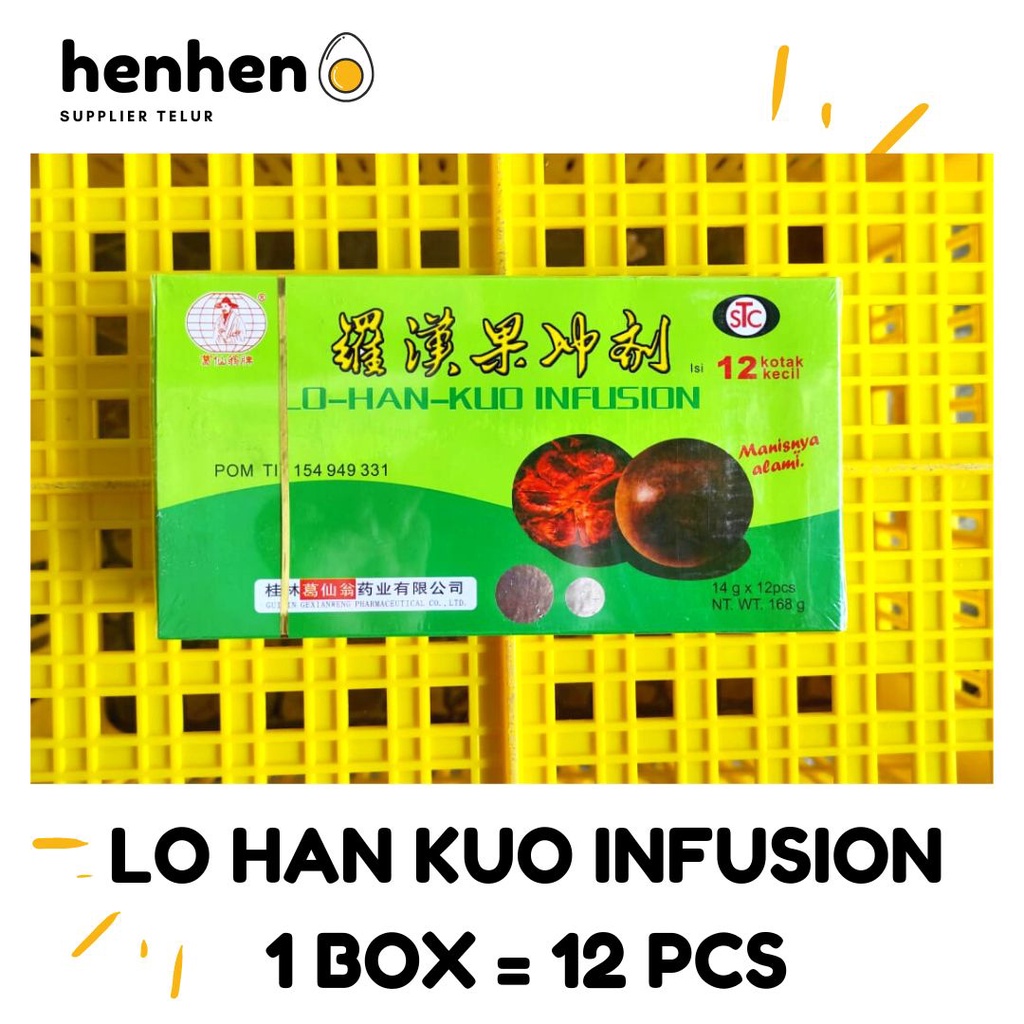 

LO HAN KUO INFUSION PEREDA PANAS DALAM HEN-HEN