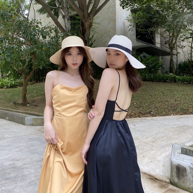 [ Bali Ed ] Sunset Criss Cross Dress / Dress Silang Wanita