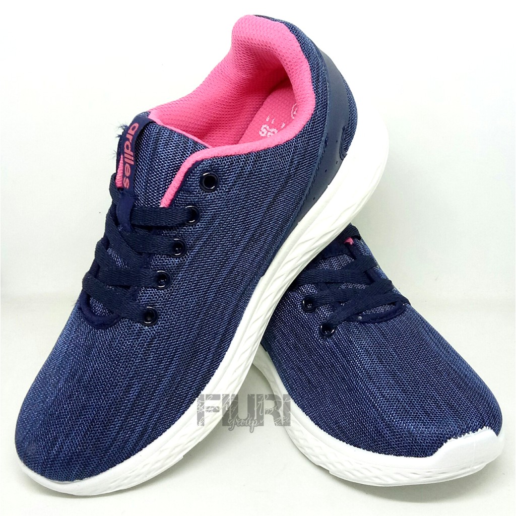 FIURI - ARDILES ORIGINAL - DRESROSA 37-40 NAVY PINK - SEPATU KETS WANITA - SEPATU SNEAKERS WANITA - SEPATU OLAHRAGA SPORT WANITA - SEPATU CASUAL - SEPATU JOGGING LARI FITNESS GYM SENAM WANITA - SEPATU ANAK PEREMPUAN CEWEK-SEPATU SEKOLAH BERTALI SD SMP SMA