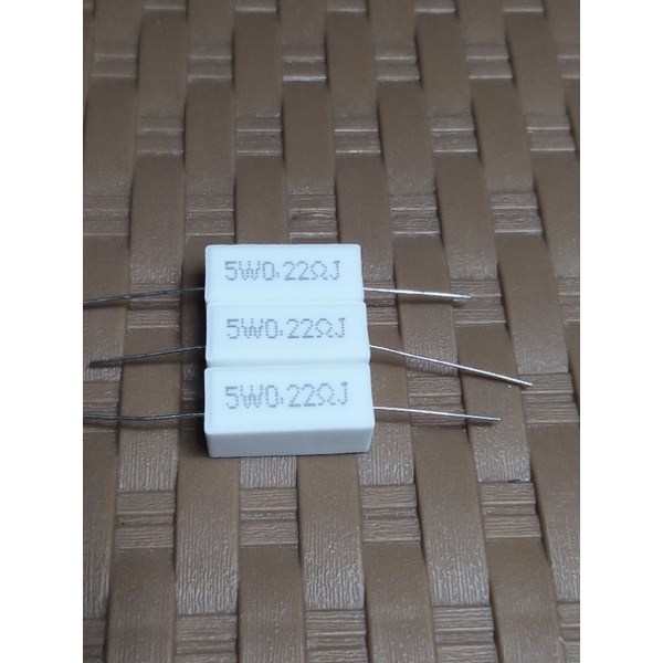 Resistor 0,22 Ohm 5W