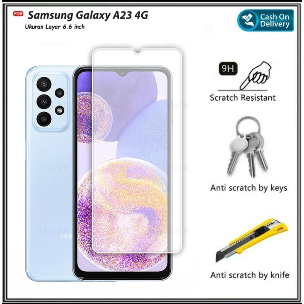 Tempered Glass Samsung A23 4G Anti Gores Kaca