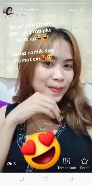 Aschosme CREAM NRL KUPU KUPU  Full Segel