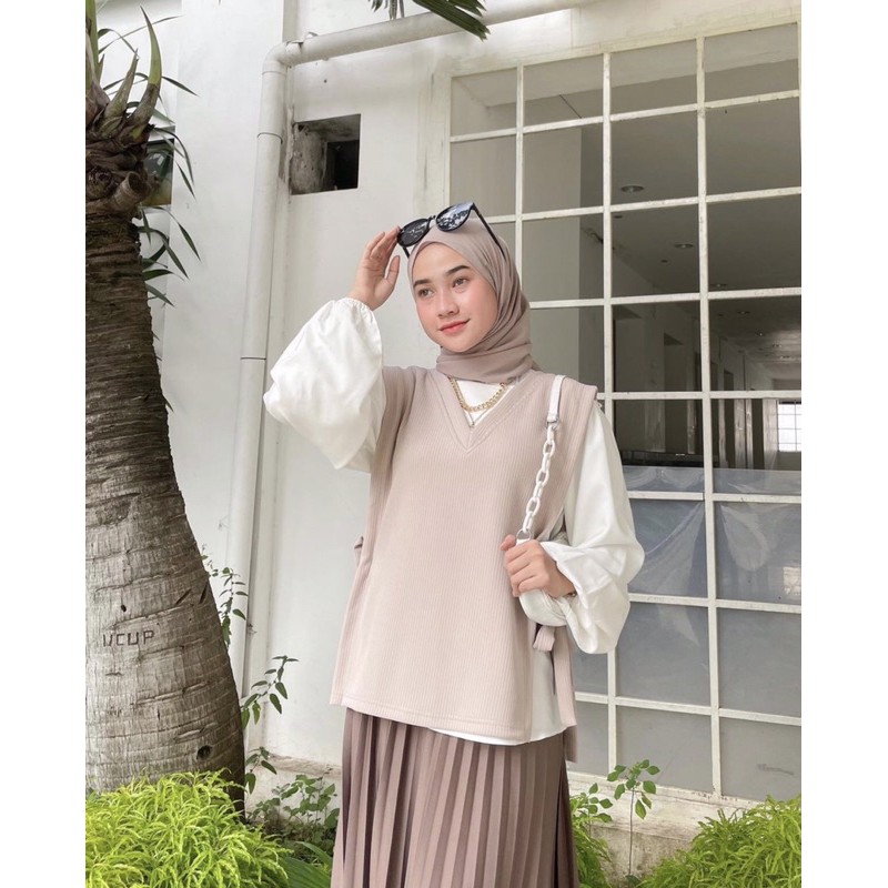 ETTRA VEST/ROMPI KNIT WANITA