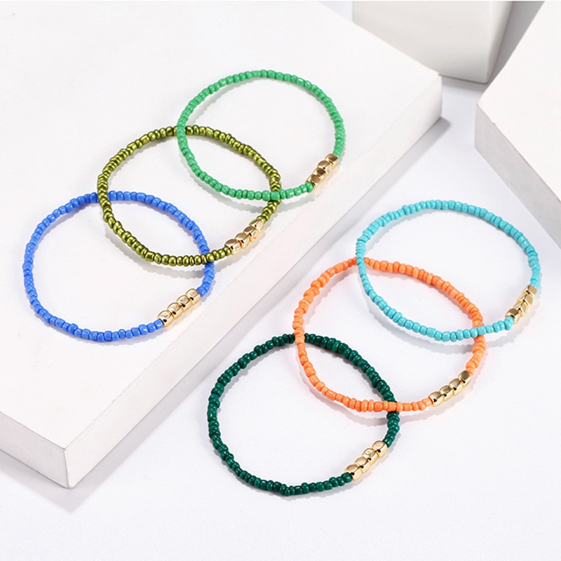 1pc Gelang Manik-Manik Gaya Bohemian Untuk Aksesoris Pesta Pantai