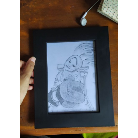 

Sketsa wajah handmade a5 (non frame)