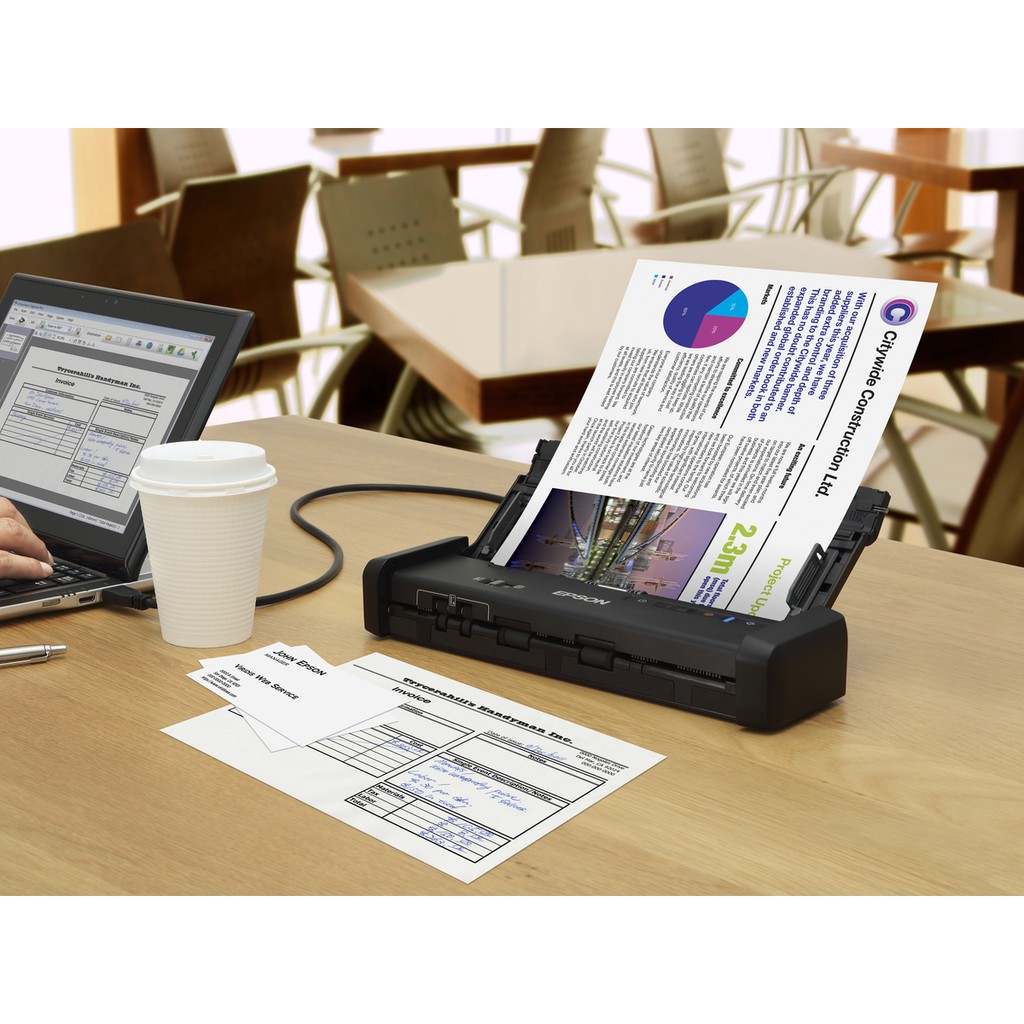 Scanner Epson DS 310 DS310 Portable Scanner - NEW Garansi Resmi