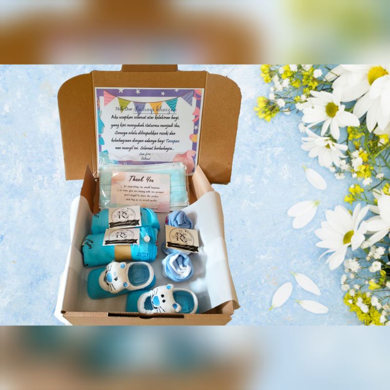 Hampers Bayi / Baby / Kado Lahiran / Kado Bayi /Paket Newborn happiness babyshop (0-6 bulan) lebaran