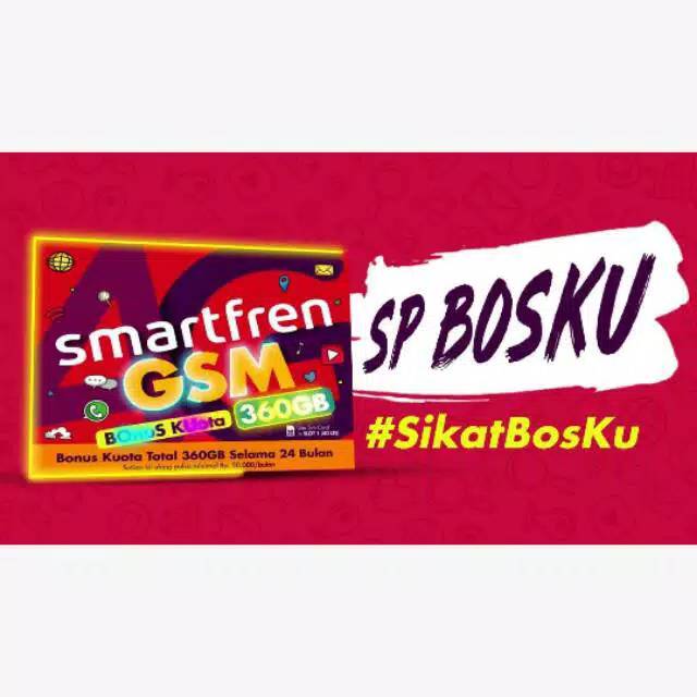KARTU PERDANA SMARTFREN [ SP- BOSKU ]