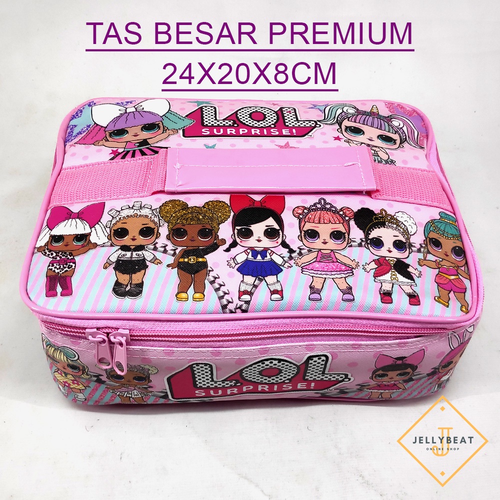 TAS BEKAL BESAR PREMIUM SINGLE (24x20x8cm) - LOL