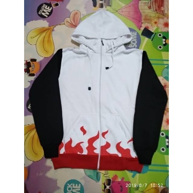 jaket hokage white