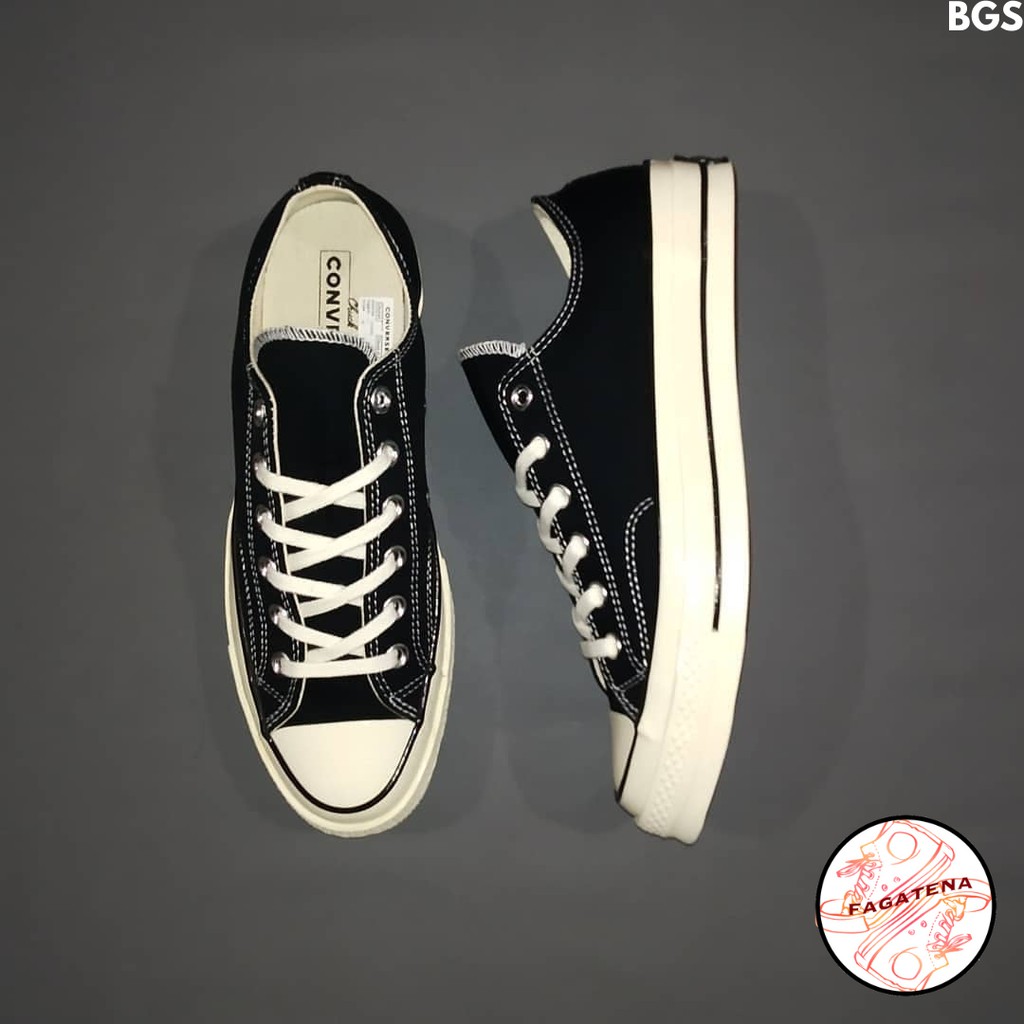 Converse 70s Low Black White Egret Original