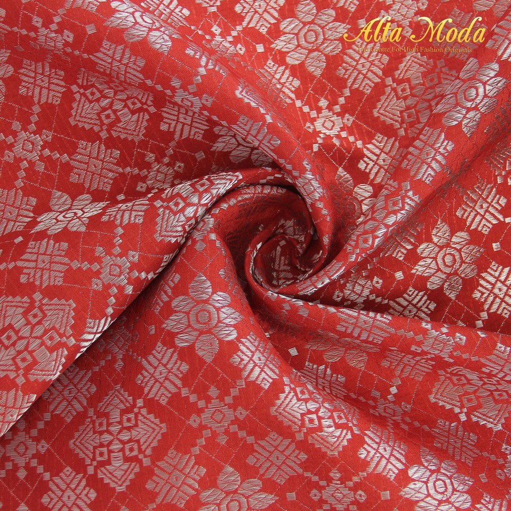 

Alta Moda Songket Motif Palembang Modern Warna Merah Cabai (1M)