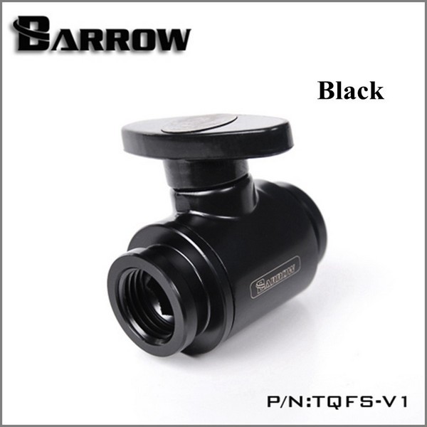 BARROW TQFS-V1 G1/4 Mini Valve With ABS Handle - Black