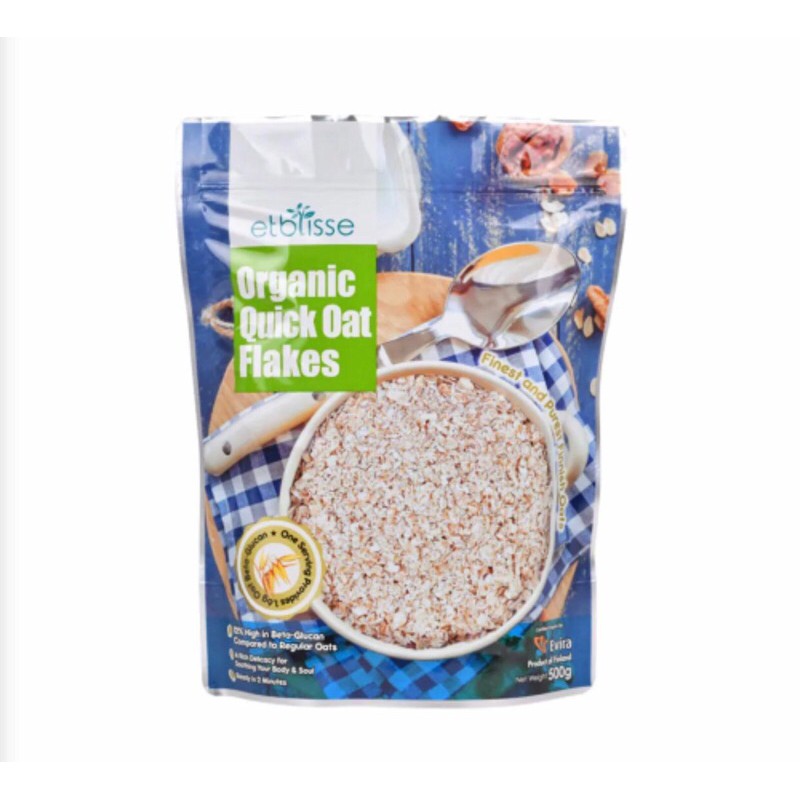 

etblisse organic quick oat 500g