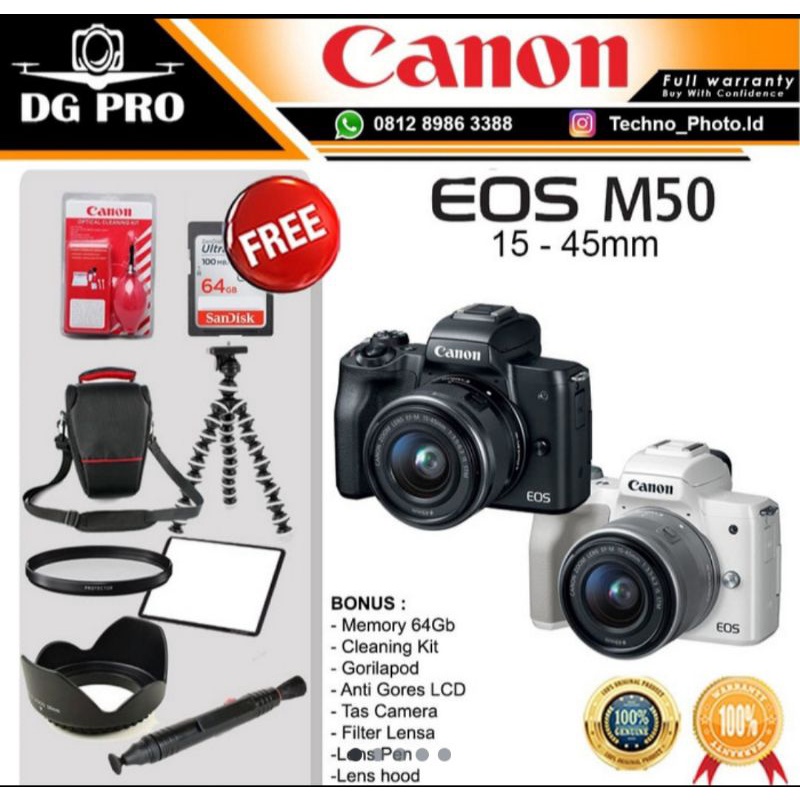 SL - neww camera canon eos m50