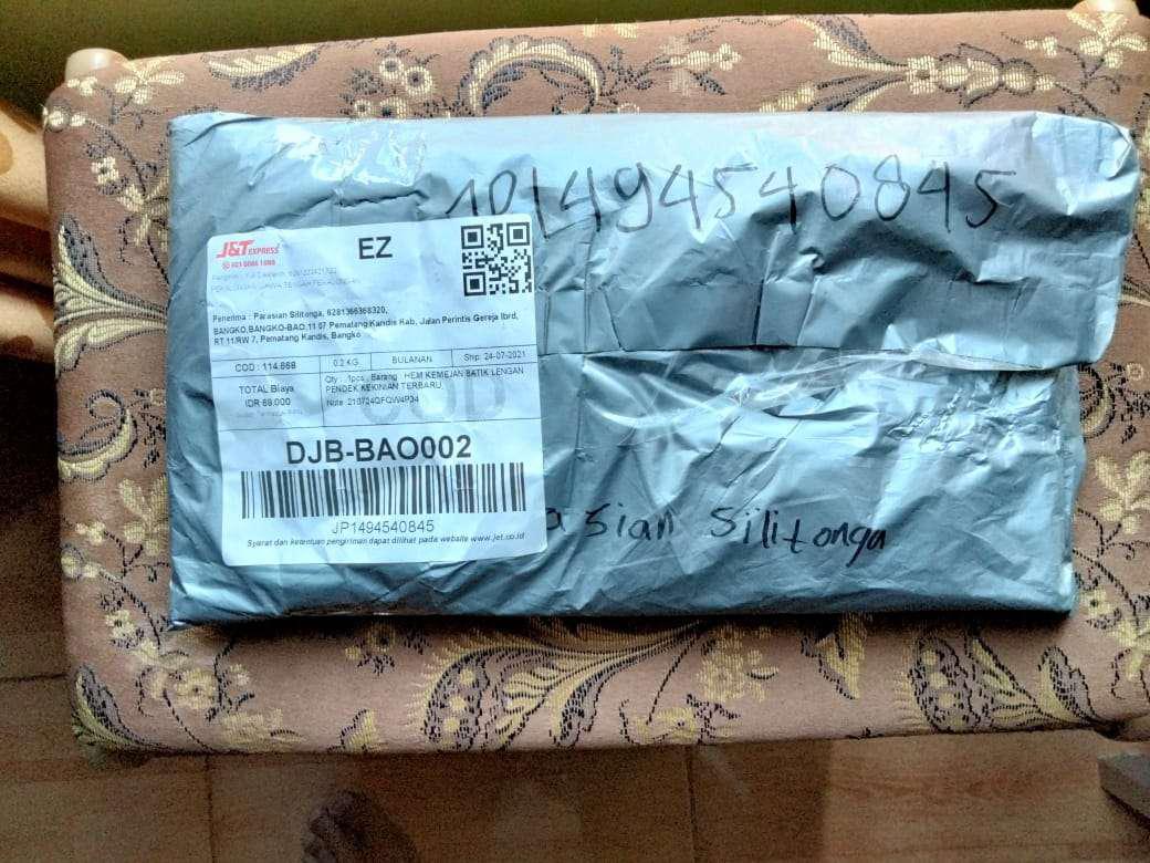 Hem Kemejan Batik Lengan Pendek Kekinian Terbaru