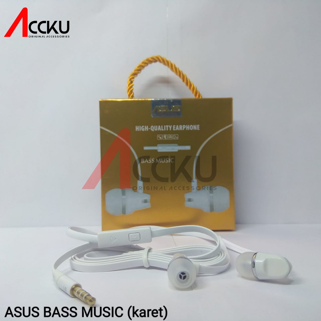 [ Bass Music in Ear ] Handsfree Headset Earphone Bass Music Super Bass Music Handsfree