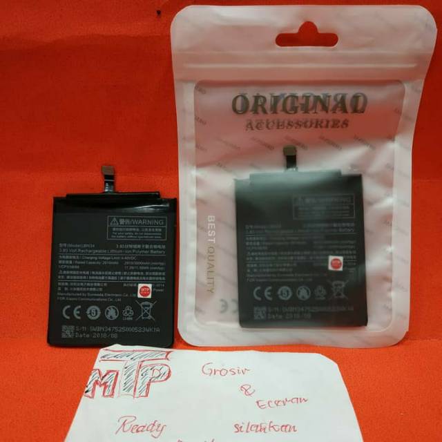 Baterai Tanam Xiaomi Redmi 5A (BN-34) Li-Polymer Battery