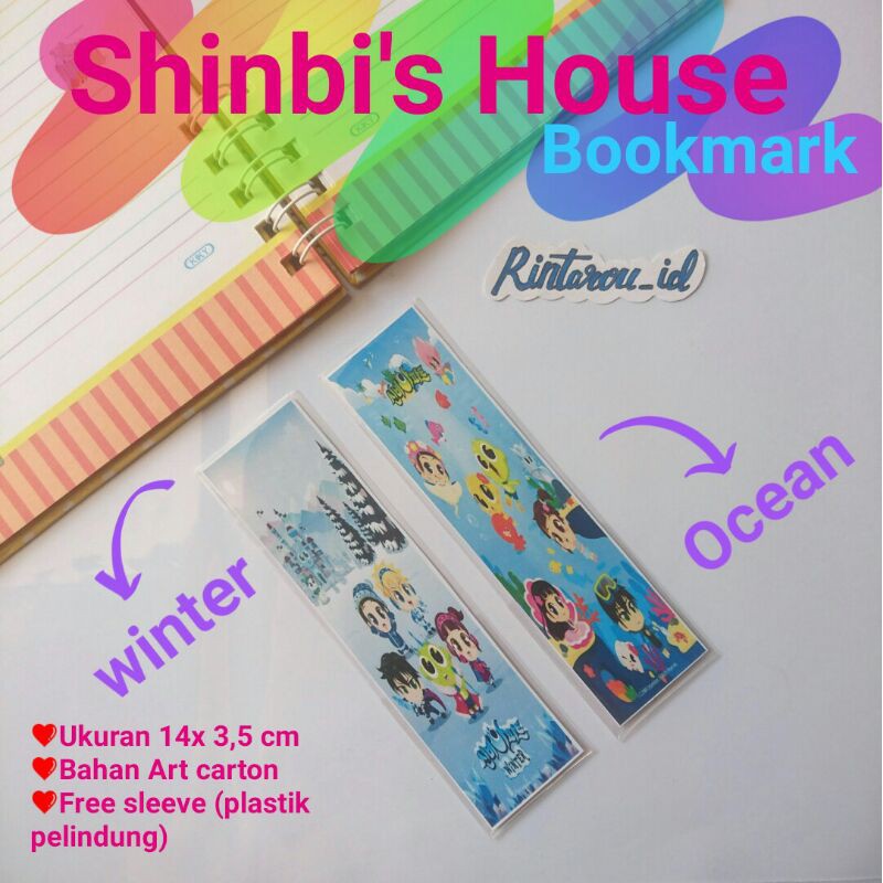 Bookmark Shinbi's House/ Pembatas Buku Shinbi's House