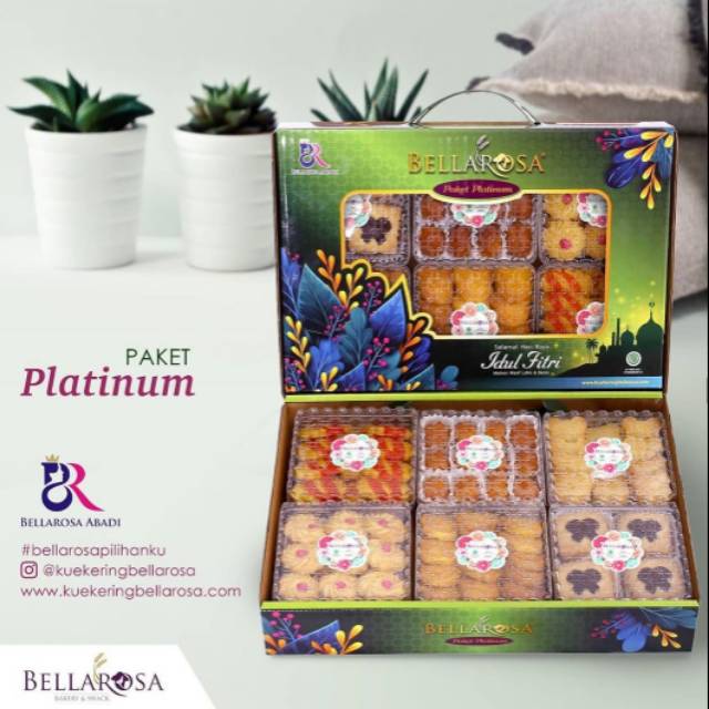 

Paket kue lebaran Bellarosa platinum