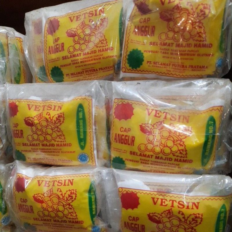 

Vetsin No.1 Cap Anggur Selamat Majid Hamid isi 20 sachets
