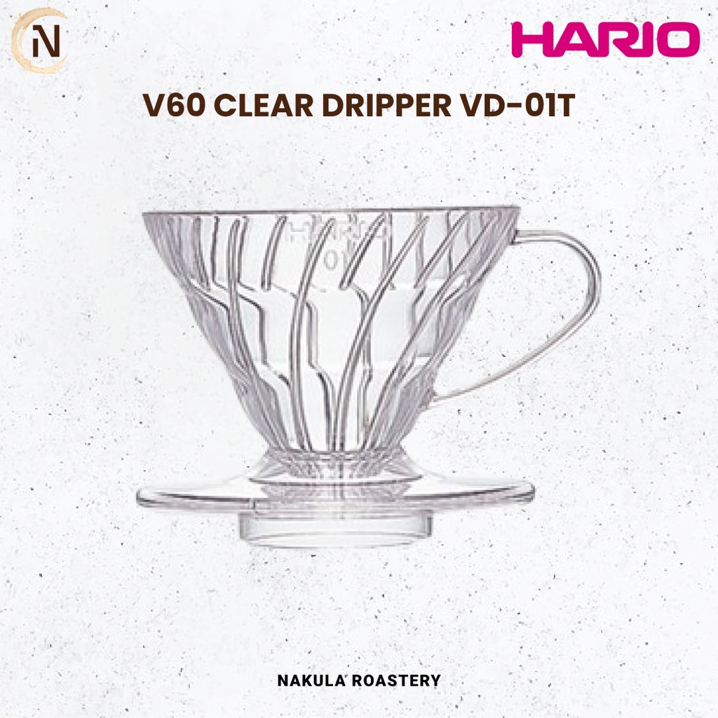 Japan Import Hario V60 dripper Clear Transparent VD-01T 