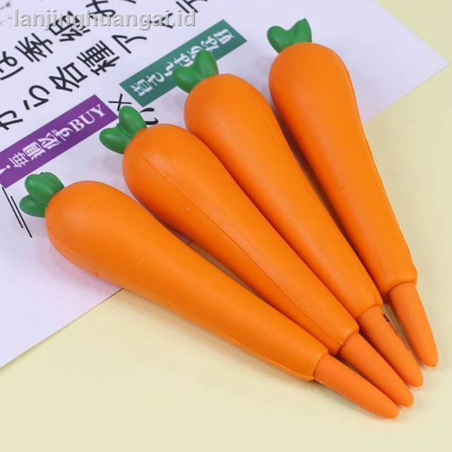 

Pulpen Squisy dengan karakter sayur