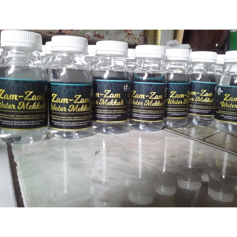 Air zamzam botol 60ml 80ml // oleh oleh haji dan umroh // oleh oleh umroh