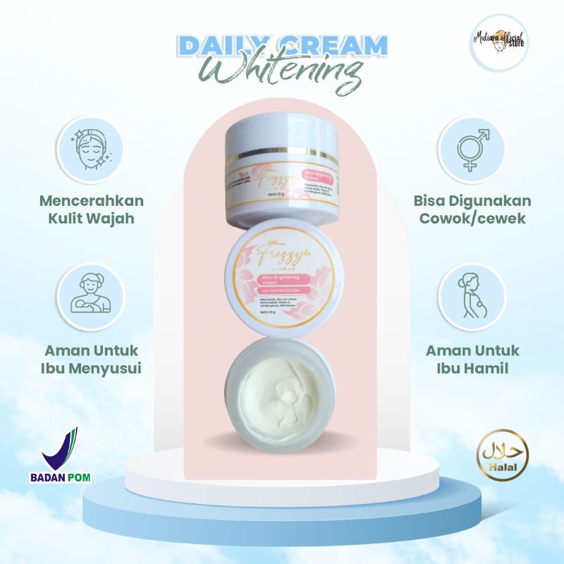 Jual Pemutih Wajah Super Glowing Dna Salmon Spf 50pa Anti Aging Daily