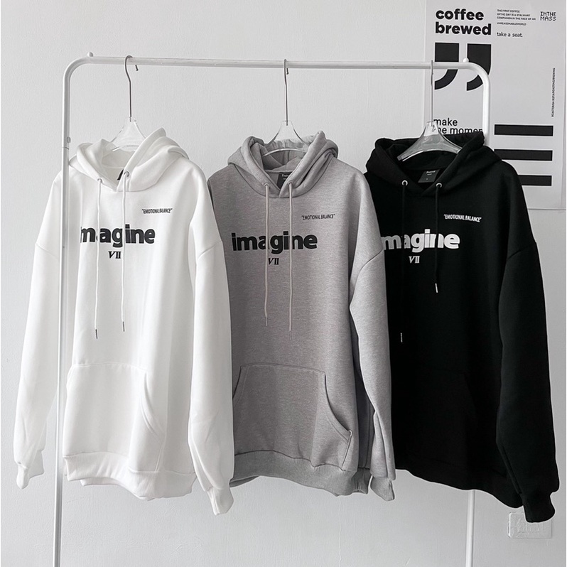 Imagine VII • Jaket Sweater Hoodie Sablon Original Pria Wanita High Quality