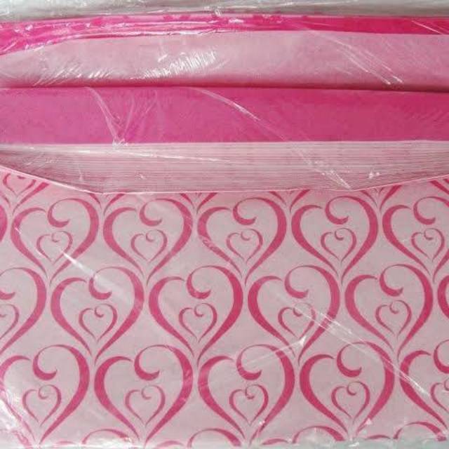 ON SALE!❤VICTORIA'S SECRET VS KERTAS BUNGKUS KADO LEOPARD &amp; HEART-SHAPED TISSUE PAPER FANCY GIFT WRAP VALENTINE HARI IBU KASIH SAYANG SESERAHAN KADO BINGKISAN BIRTHDAY ULANG TAHUN NATAL TAHUN BARU TEENS ABG LOVE HEART PEMANIS PERLENGKAPAN WRAPPING CANTIK