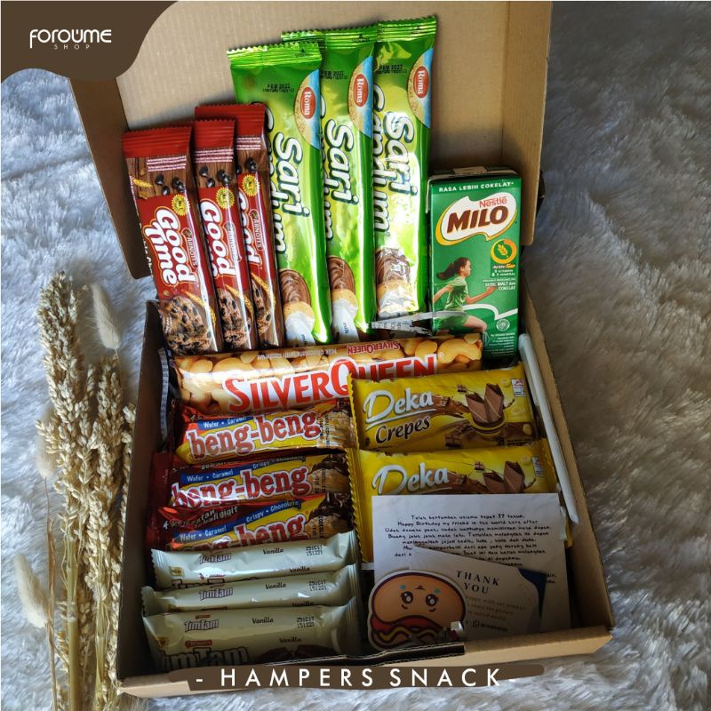 

SNACK BOX CUSTOM | KADO ULANG TAHUN | HAMPERS