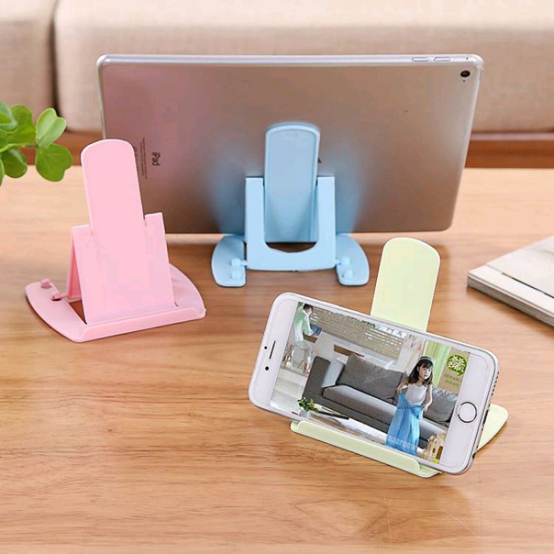 Phone holder kartu dudukan ponsel tablet ipad smartphone fleksibel multifungsi stand holder hp