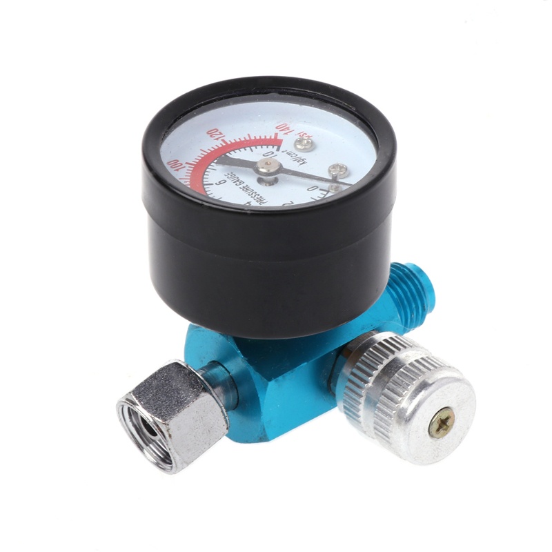 Cre Regulator Pengukur Tekanan Udara + Filter Pemisah Air / Minyak Untuk Spray Gun