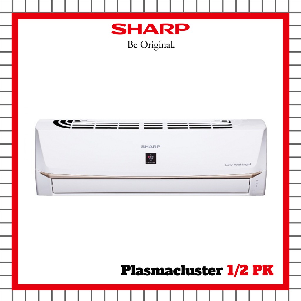 Jual Ac Split Sharp Pk Ah Ap Uhl Low Watt Hanya Unit Indonesia Shopee Indonesia