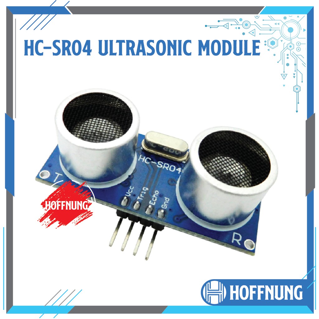 Sensor Ultrasonic HC-SR04 Sensor Pengukur Jarak Module Ultrasonik