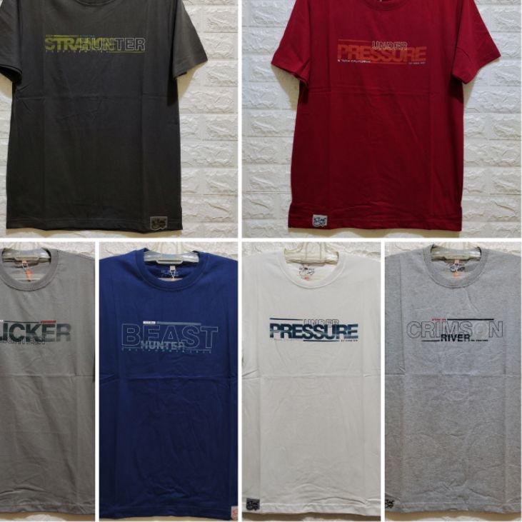 [PROMO KWT62] kaos oblong tulisan basic Ie'Tuna jumbo XXL 3XL 4XL Harga Murah