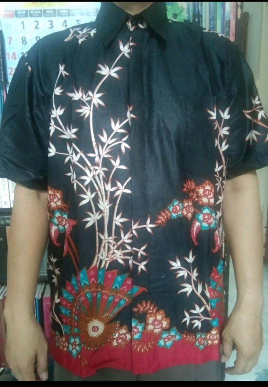 Maura Couple - Sania Ruffle Batik Couple Ori Ndoro Jowi Dnt Garansi