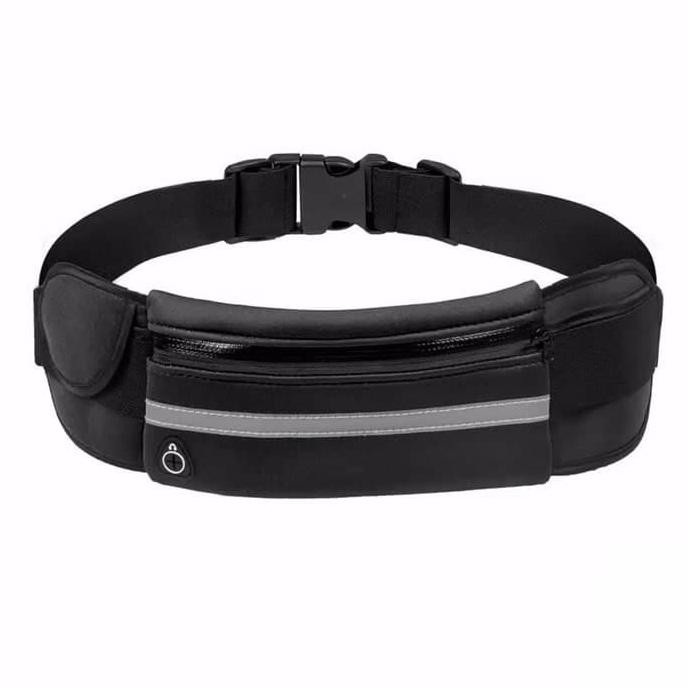 tas pinggang jogging belt sport lari running botol hp waterproof