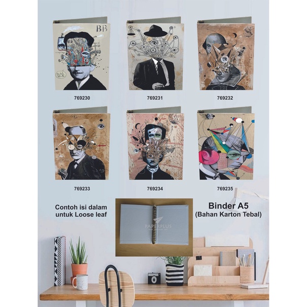 

Binder A5 / Binder Note A5 / Surealism / Set 2879