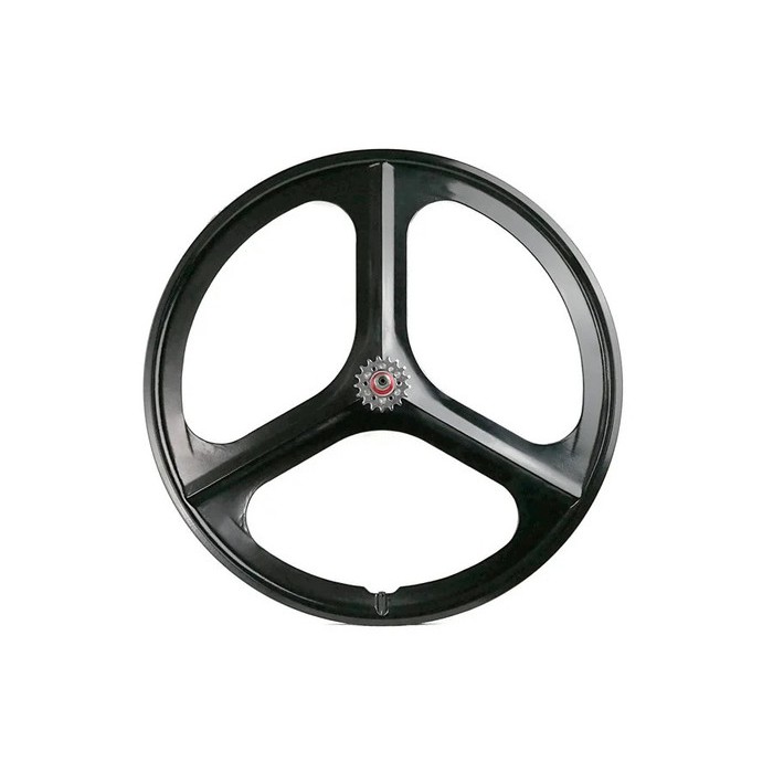 Velg Sepeda Palang 3 Wheelset Navigate three spoke depan feont 700c Velg Fixie Premium